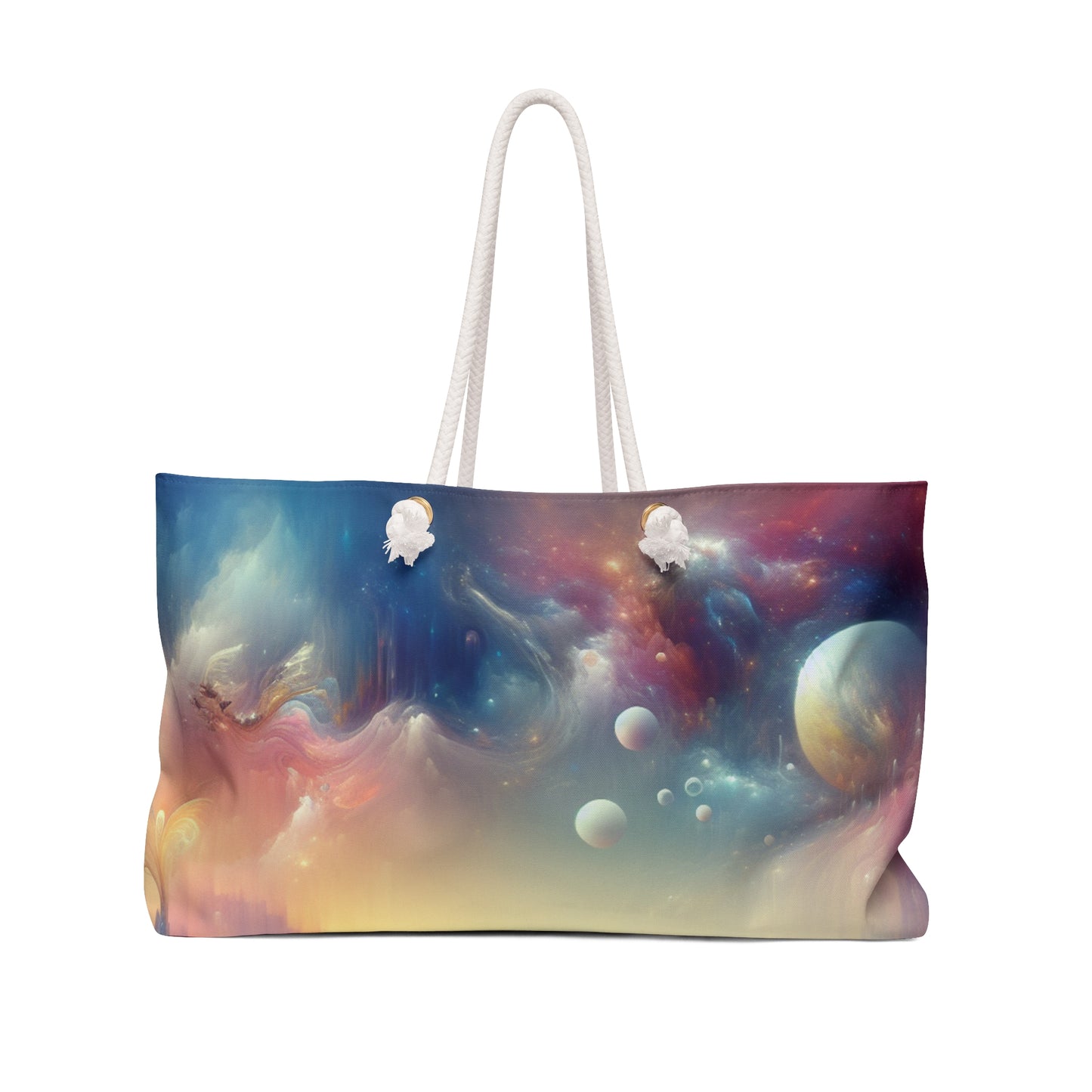 "Dreamscape Delights: A Surreal Painting" - The Alien Weekender Bag