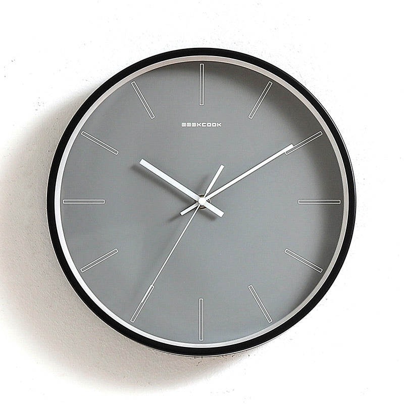 Modern Minimalist Wall Mute Wall Clock Living Room Clock Fashion Light Luxury Minimalist Clock