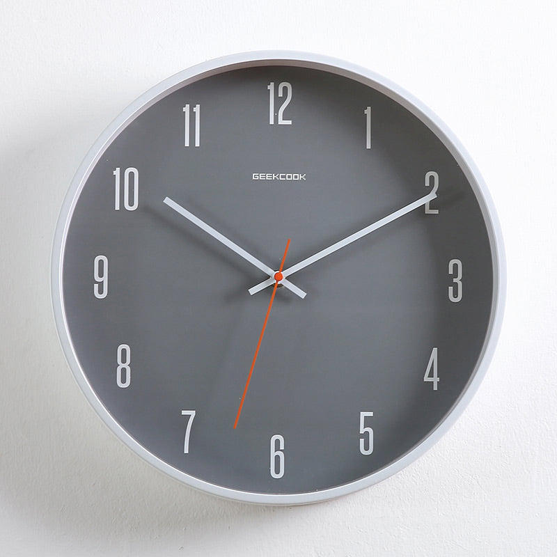 Modern Minimalist Wall Mute Wall Clock Living Room Clock Fashion Light Luxury Minimalist Clock