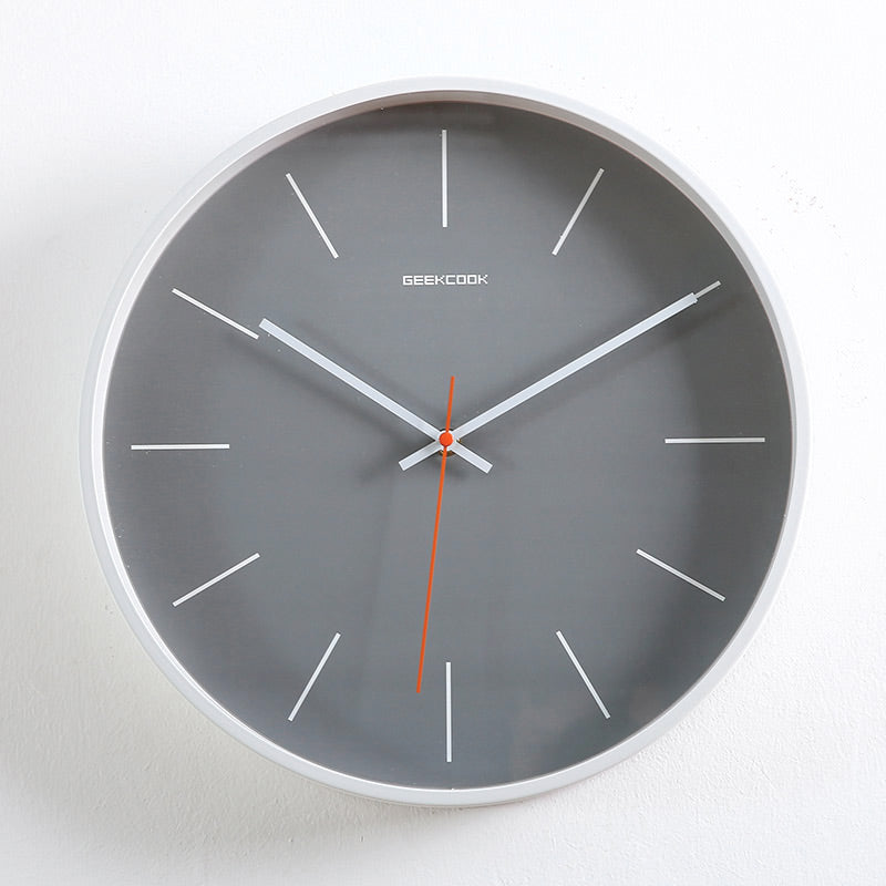 Modern Minimalist Wall Mute Wall Clock Living Room Clock Fashion Light Luxury Minimalist Clock