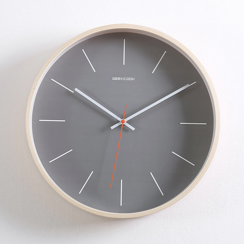 Modern Minimalist Wall Mute Wall Clock Living Room Clock Fashion Light Luxury Minimalist Clock