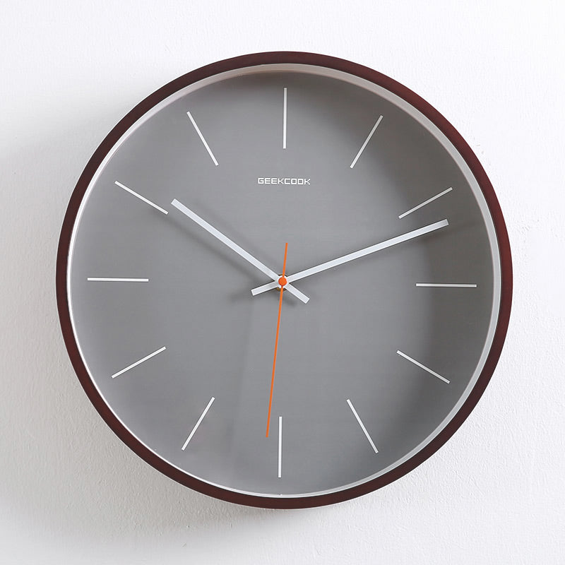 Modern Minimalist Wall Mute Wall Clock Living Room Clock Fashion Light Luxury Minimalist Clock