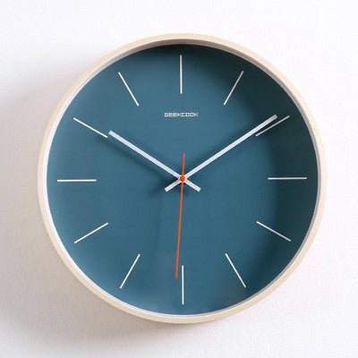 Modern Minimalist Wall Mute Wall Clock Living Room Clock Fashion Light Luxury Minimalist Clock