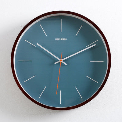 Modern Minimalist Wall Mute Wall Clock Living Room Clock Fashion Light Luxury Minimalist Clock