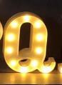 Luminous LED Letter Number Night Light English Alphabet Number Battery Lamp Romantic Wedding Christmas Party Decoration