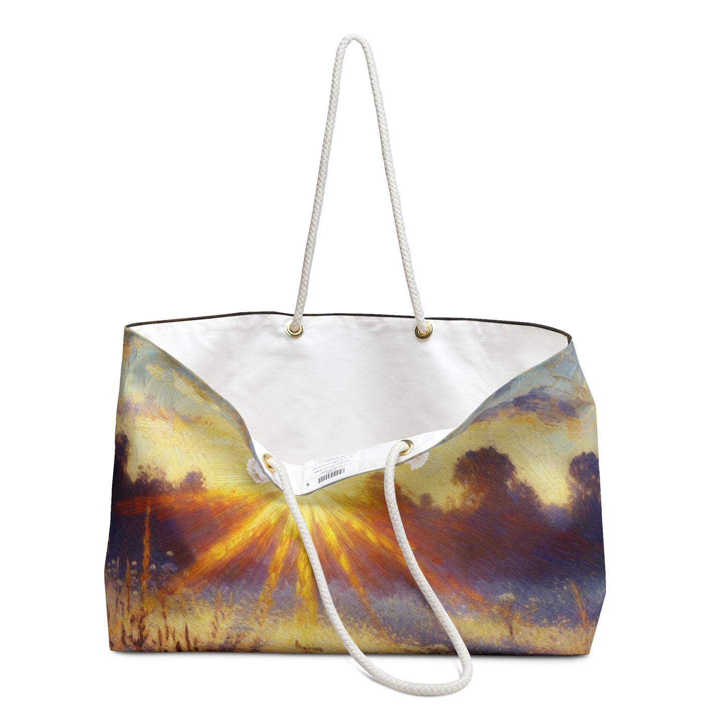 "Wildflower Sunrise" - Le style impressionniste du sac de week-end Alien