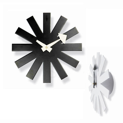 Nordic Nelson AsteriskClock Metal Wall Clock Living Room Bedroom Office Creative Decoration Mute