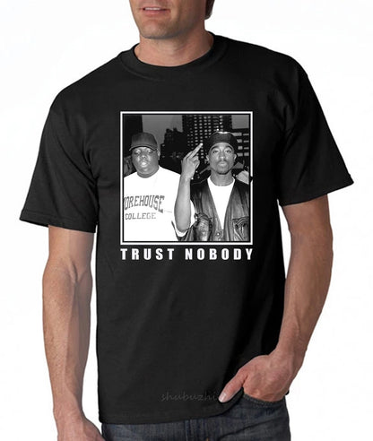 Trust Nobody Tupac 2Pac Shakur Notorious Big Men S Printed