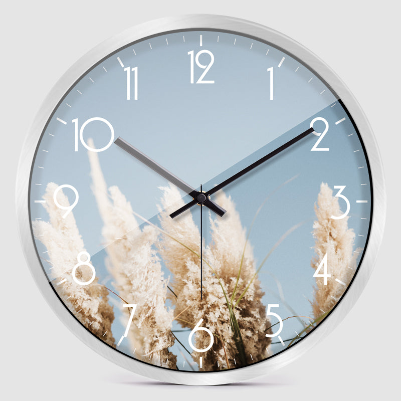 Creative Personality Mute Wall Clock Fashion Simple Household Quartz Clock