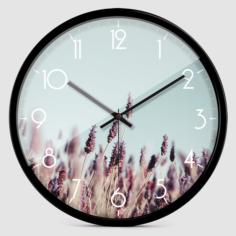 Creative Personality Mute Wall Clock Fashion Simple Household Quartz Clock