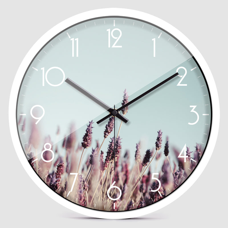 Creative Personality Mute Wall Clock Fashion Simple Household Quartz Clock