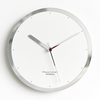 Reloj de pared creativo minimalista moderno, sala de estar nórdica americana