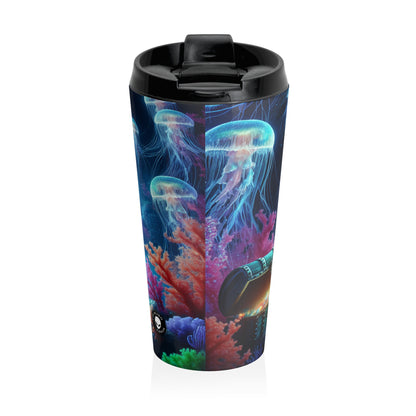 "Treasures of the Deep" - The Alien Stainless Steel Travel Mug