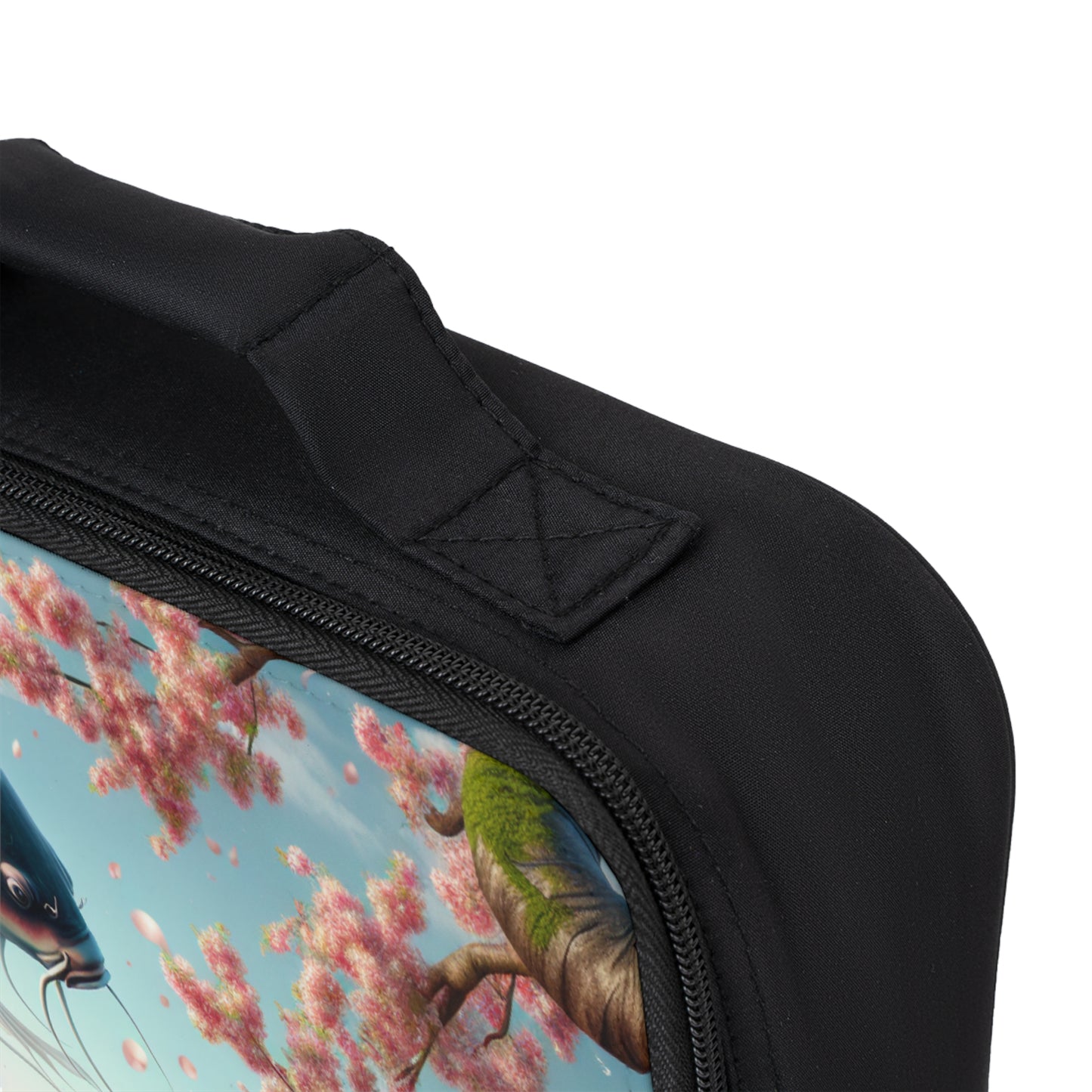 "Koi Fish in Cherry Blossoms: Beauty of Nature"- The Alien Lunch Bag