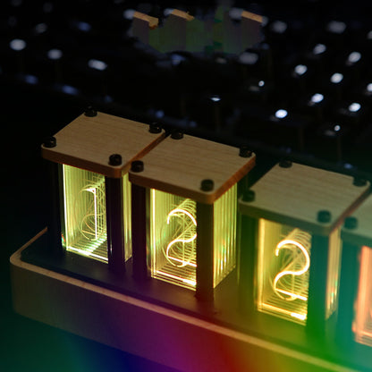 Nixie Clock LED Electronic Creative Computer Desktop Decoration