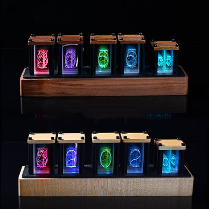 Nixie Clock LED Electronic Creative Computer Desktop Decoration