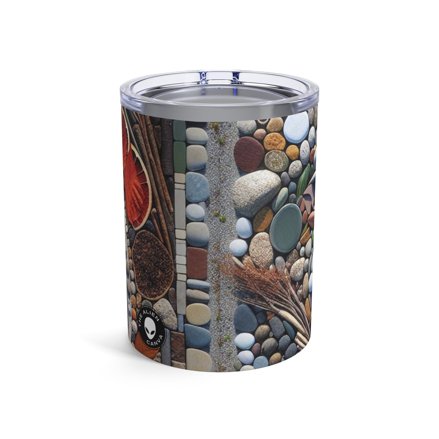 "Nature's Urban Canvas" - The Alien Tumbler 10oz Land Art