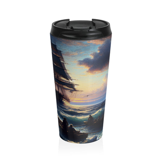 "Waltz of the Enchanted Forest" - The Alien Stainless Steel Travel Mug Romanticism