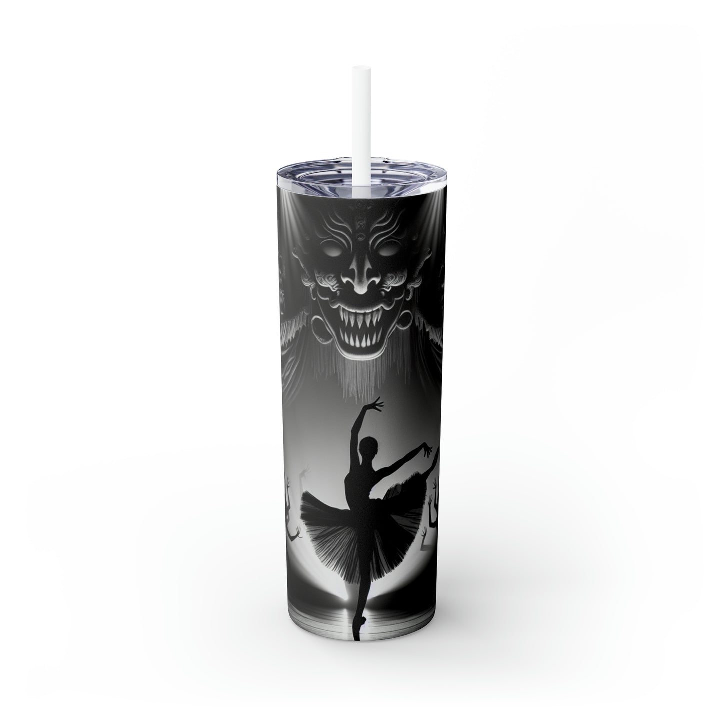 "Danse sous les projecteurs". - The Alien Maars® Skinny Tumbler avec paille 20oz