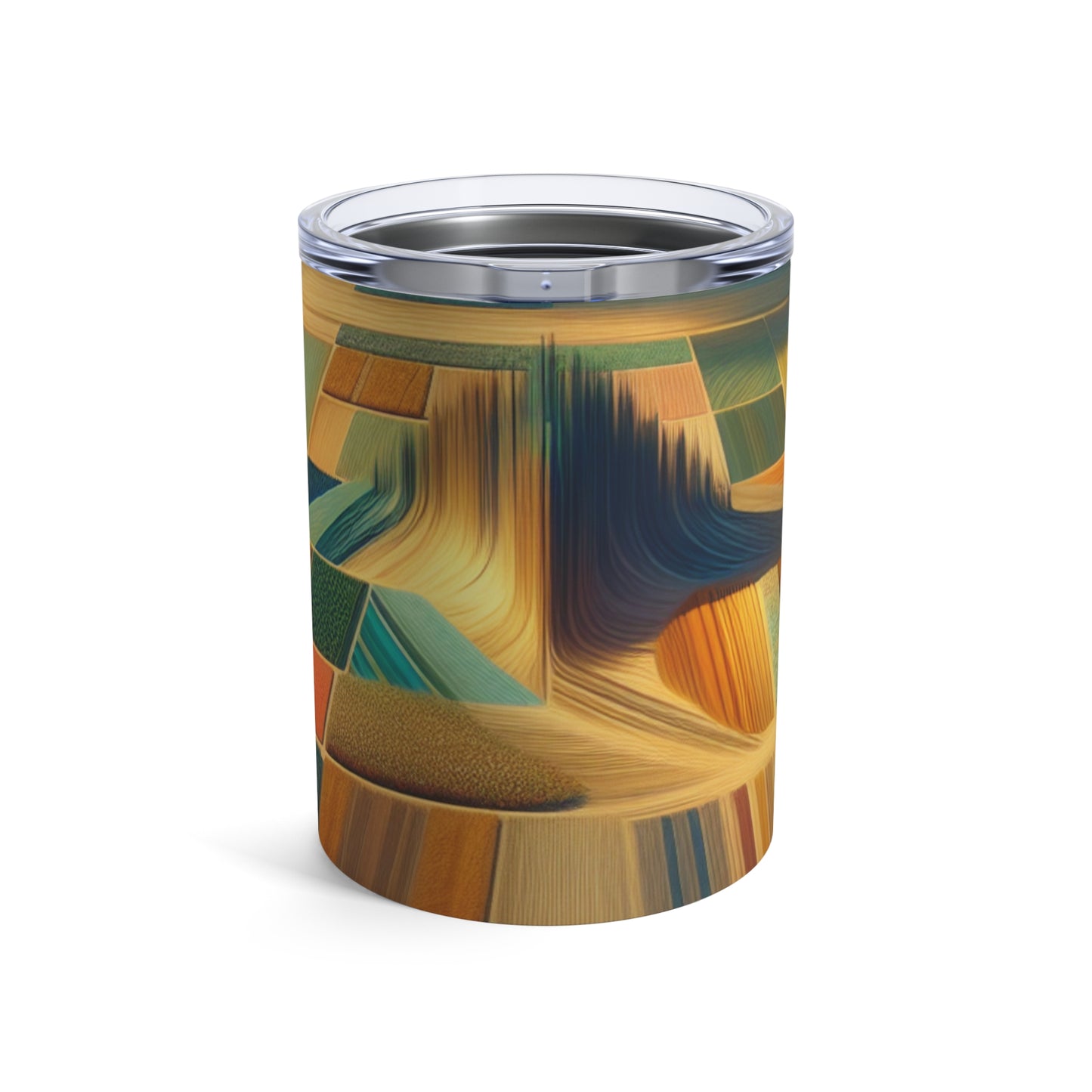 "Forest Mandala: Nature's Harmony" - The Alien Tumbler 10oz Land Art