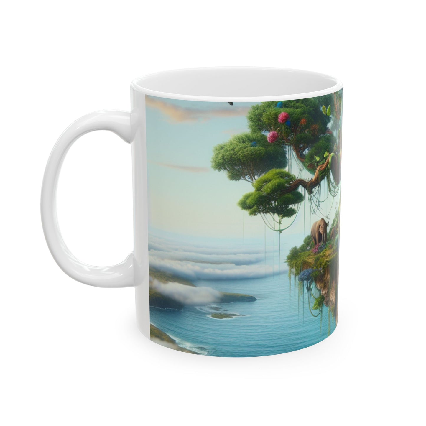 "Fantasy Island: El árbol gigante de los sueños" - Taza de cerámica The Alien 11oz