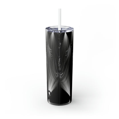 "Danse sous les projecteurs". - The Alien Maars® Skinny Tumbler avec paille 20oz