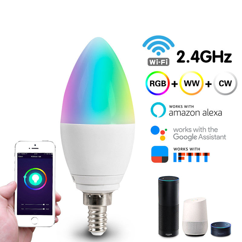 Luz de vela LED inteligente WIFI