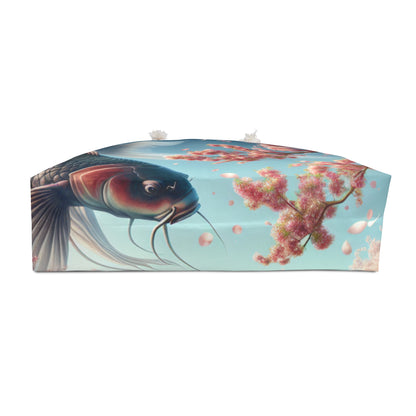 "Koi Fish in Cherry Blossoms: Beauty of Nature" - The Alien Weekender Bag