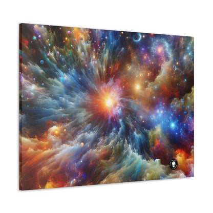 "Galactic Creation: A Kaleidoscope of Cosmic Wonder" - The Alien Canva