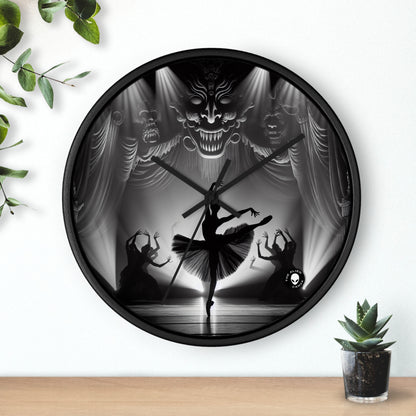 "Dance in the Spotlight". - The Alien Wall Clock