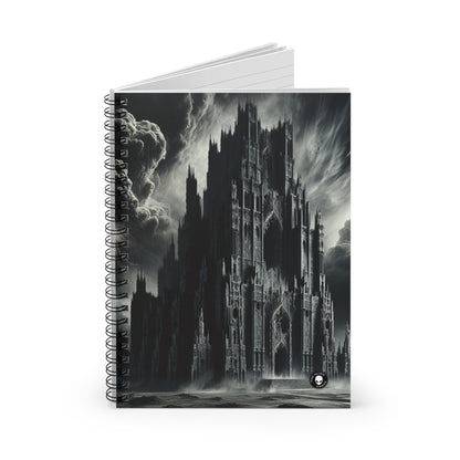 "Sauron's Shadow Tower" - The Alien Spiral Notebook (Ruled Line)