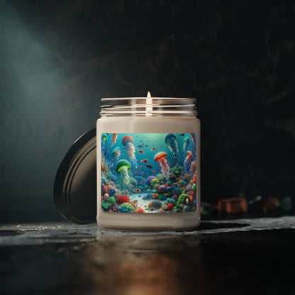 "Jellyfish Fantasy" - The Alien Scented Soy Candle 9oz