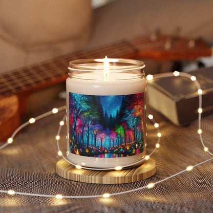 "Crystal Glow: The Enchanted Forest" - The Alien Scented Soy Candle 9oz