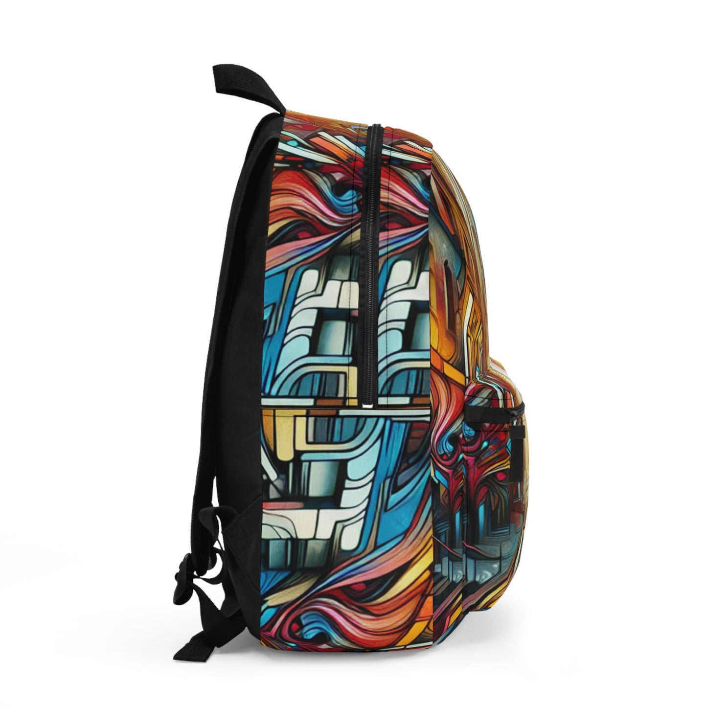 "Ecosistema urbano: una fusión de graffiti" - The Alien Backpack Graffiti Art