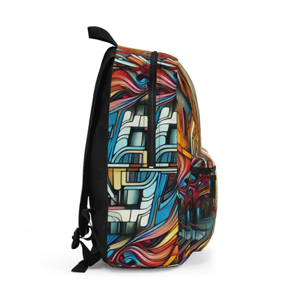 "Urban Ecosystem: A Graffiti Fusion" - The Alien Backpack Graffiti Art