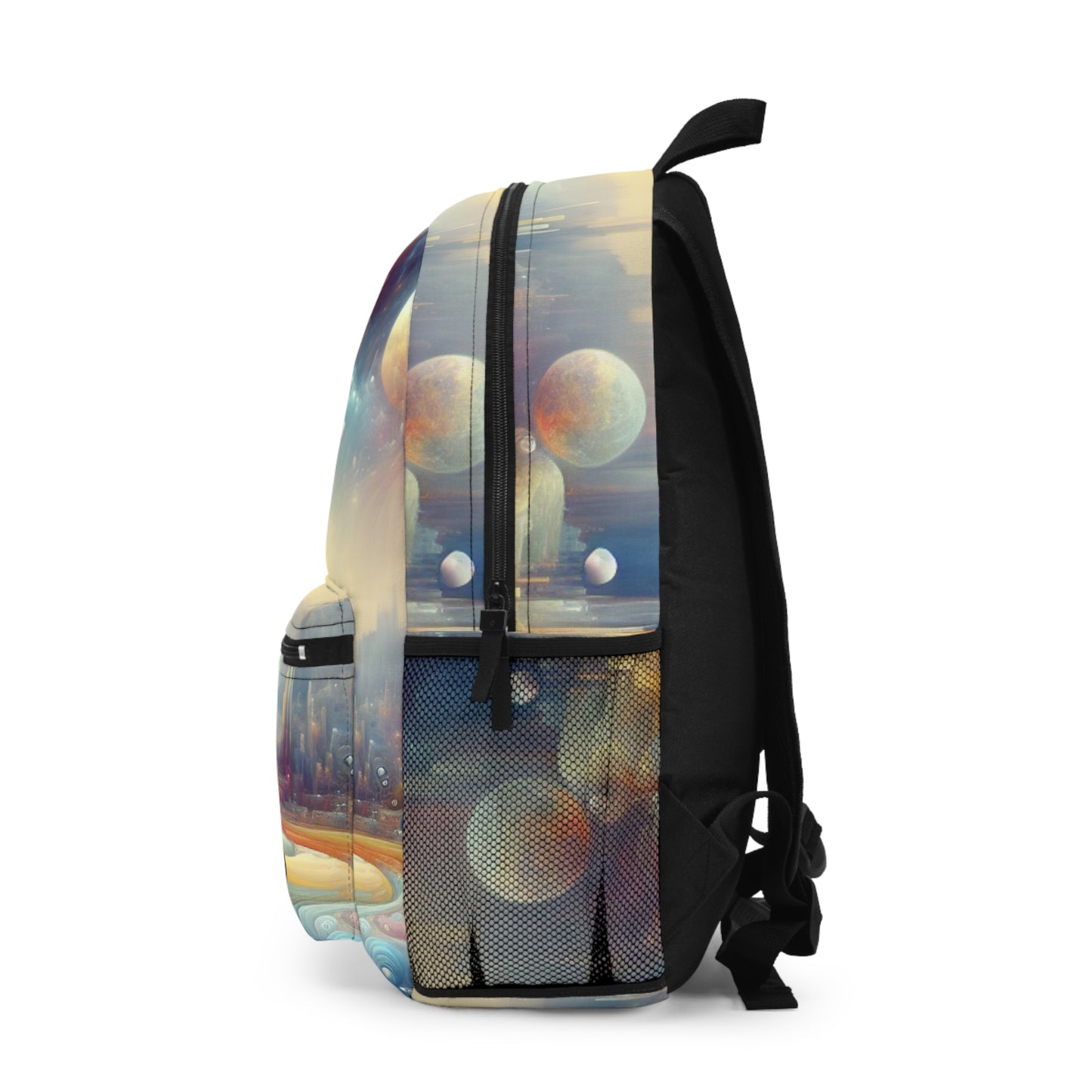 "Dreamscape Delights: A Surreal Painting" - The Alien Backpack