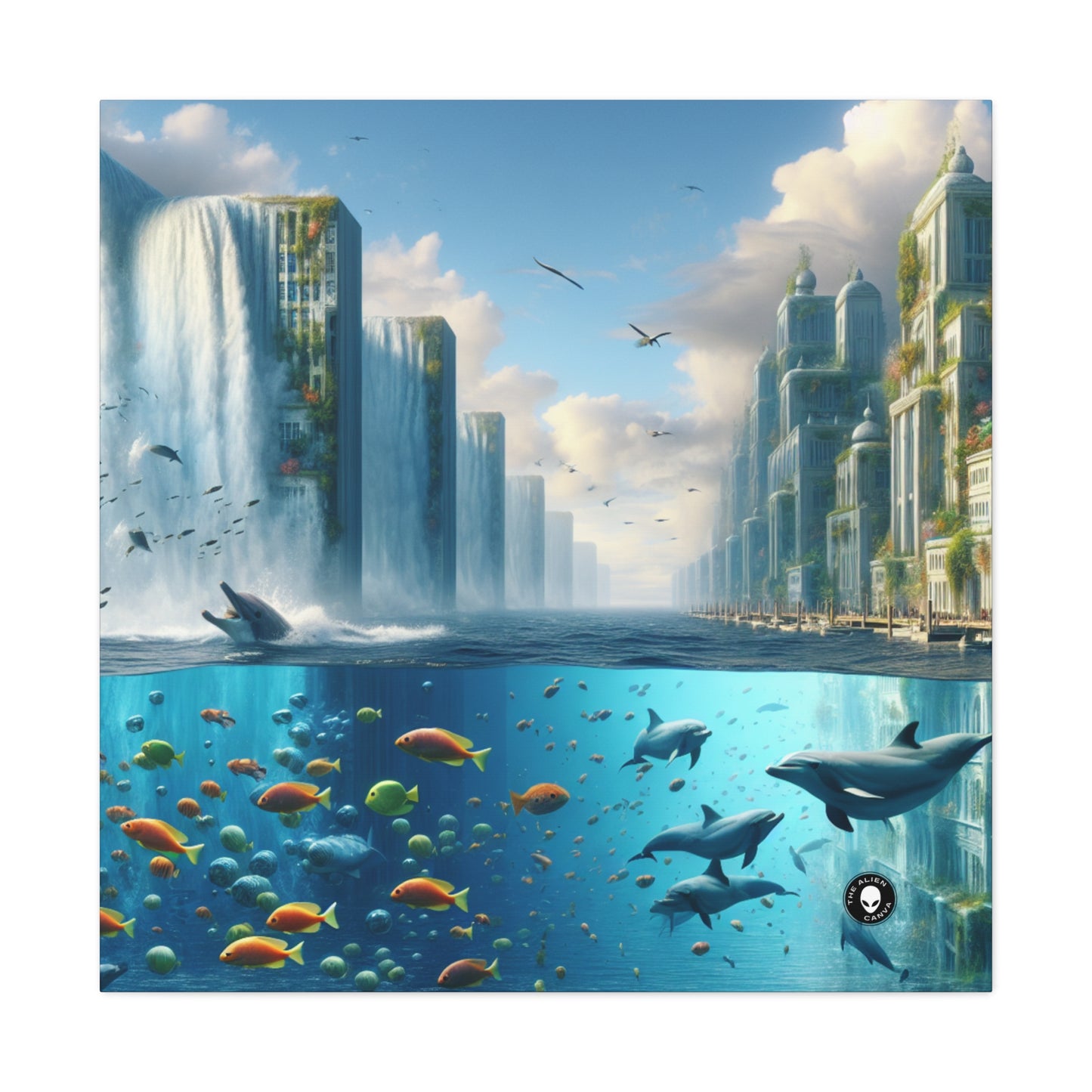 "City of Atlantis: Imagination Unleashed" - The Alien Canva