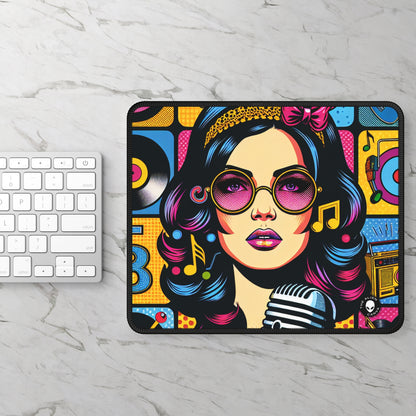 "Celebrating Pop Iconography: A Retrospective Portrait" - The Alien Gaming Mouse Pad Pop Art