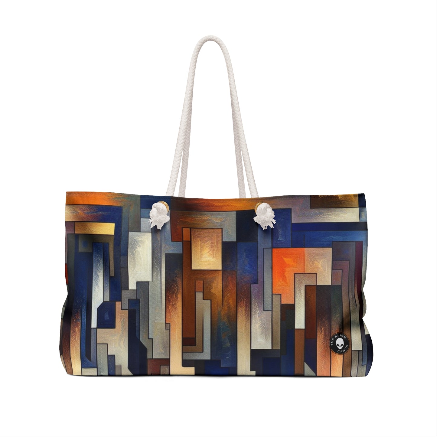 "Enigma Realms: A World of Surreal Beauty" - The Alien Weekender Bag Metaphysical Art