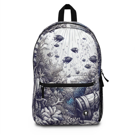 "Underwater Enchantment: The Hidden Treasure" - The Alien Backpack