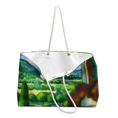 "French Countryside Escape" - The Alien Weekender Bag Post-Impressionism Style