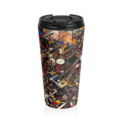 "Toasters, Shoes, and Teapots: A Dadaist Wonderland" - The Alien Stainless Steel Travel Mug Dadaism