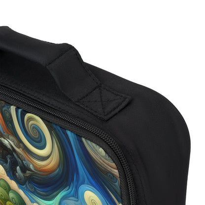 "Fusion of Aesthetics: Exploring Artistic Styles in Harmony"- The Alien Lunch Bag Stules