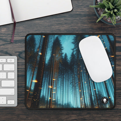 "Twilight Enchantment: Firefly Forest" - The Alien Gaming Mouse Pad