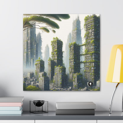 "Nature's Resurgence: The Urban Jungle" - The Alien Canva