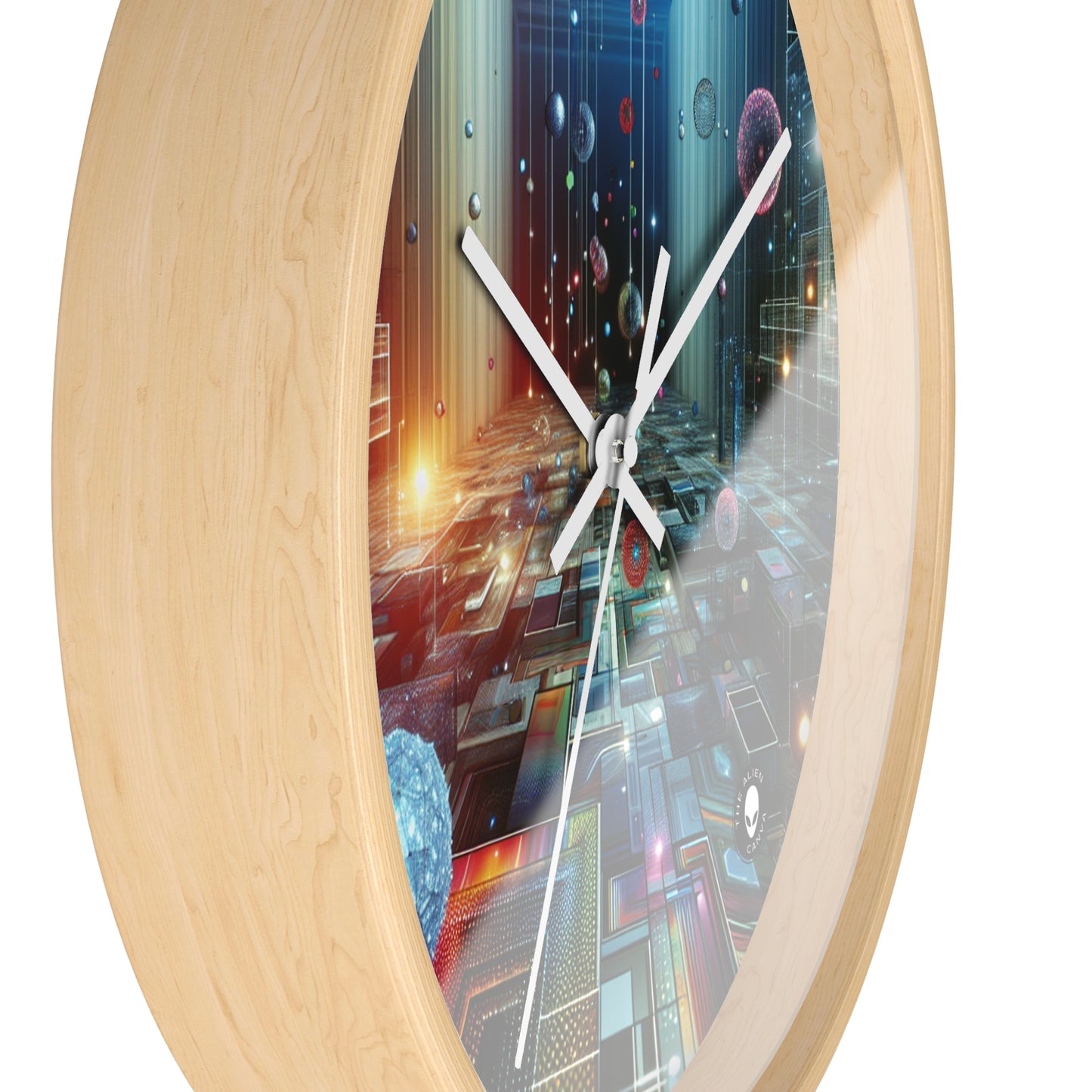 "Enchanted Oasis: A Virtual Reality Garden Experience" - The Alien Wall Clock Virtual Reality Art