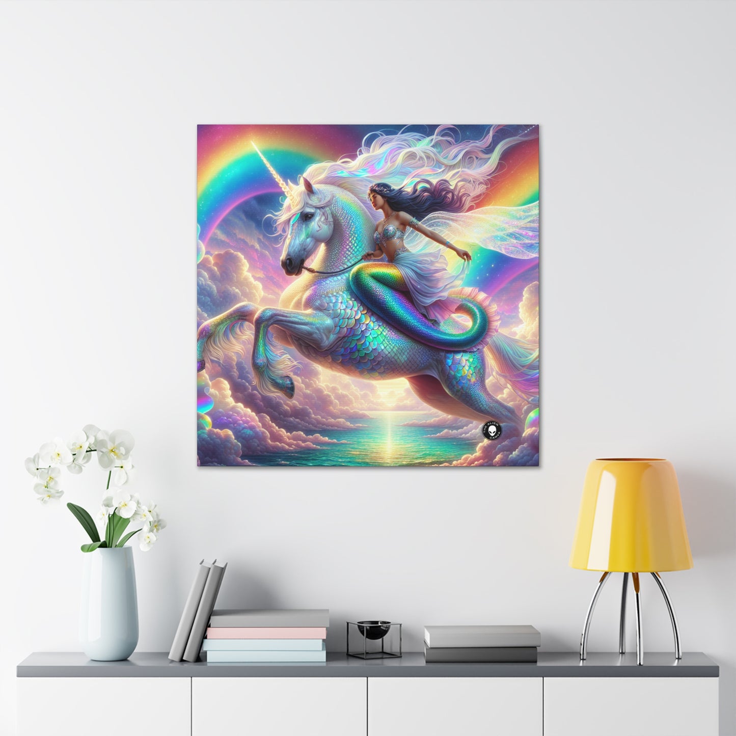 "Mermaid and Unicorn Adventure" - The Alien Canva