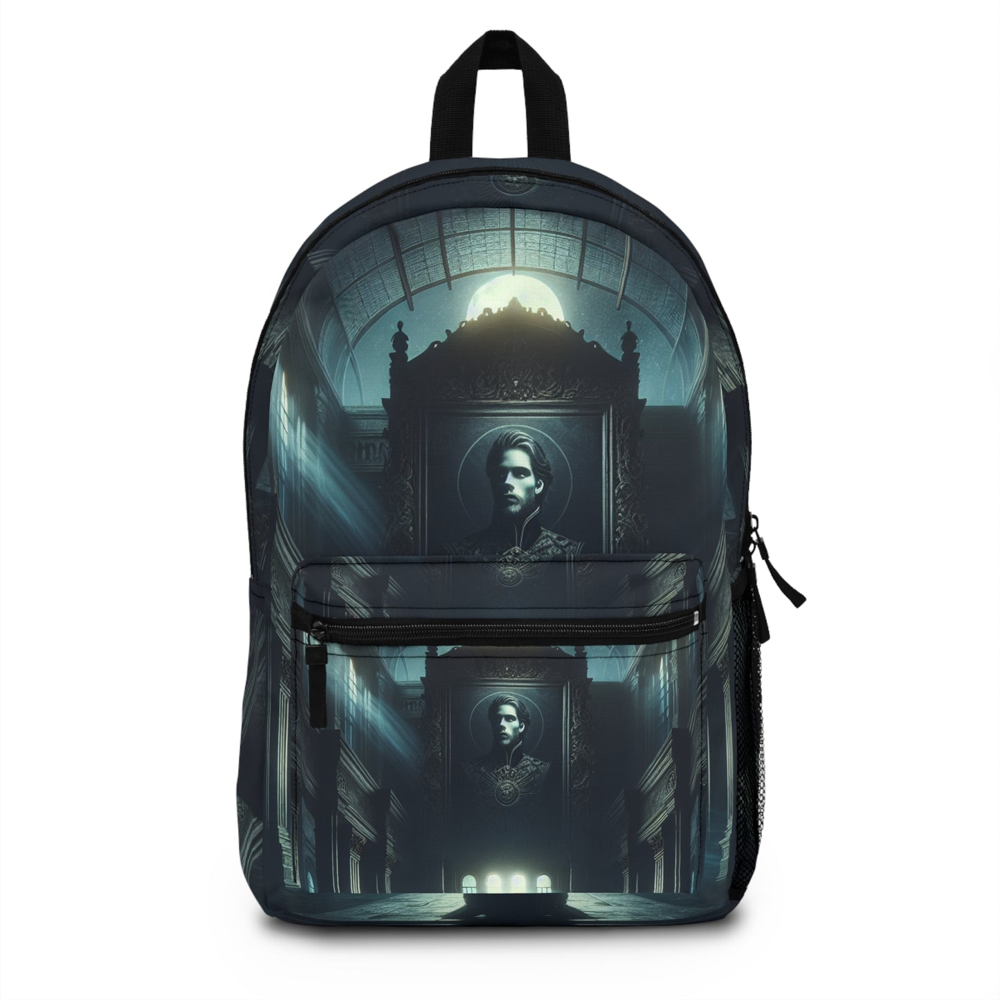 "Moonlight Shadow: A Gothic Portrait" - Le style artistique gothique du sac à dos Alien