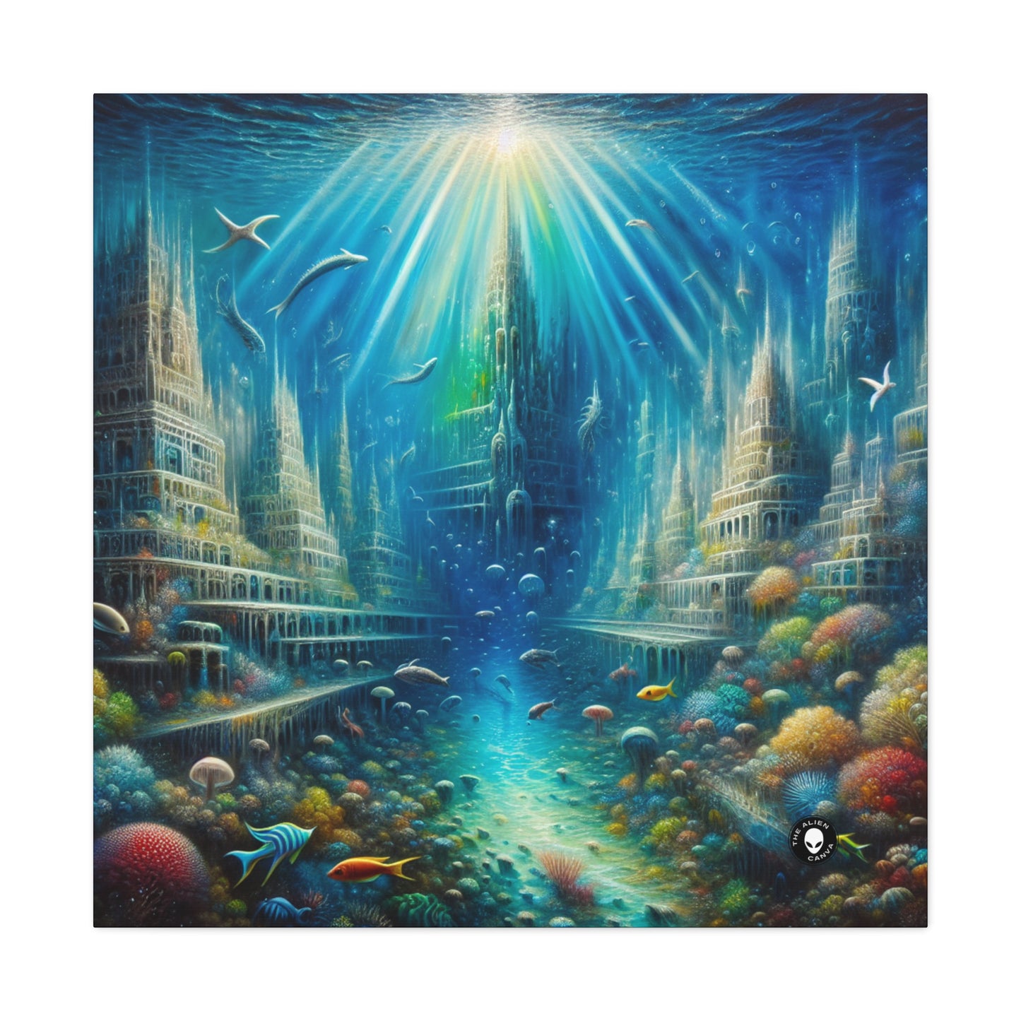 "Enchanted Underwater City" - The Alien Canva