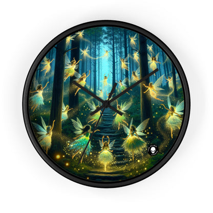 Enchanted Night: Firefly Dance - The Alien Wall Clock